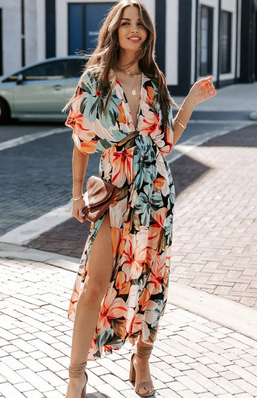 The Blossom Floral Midi Dress