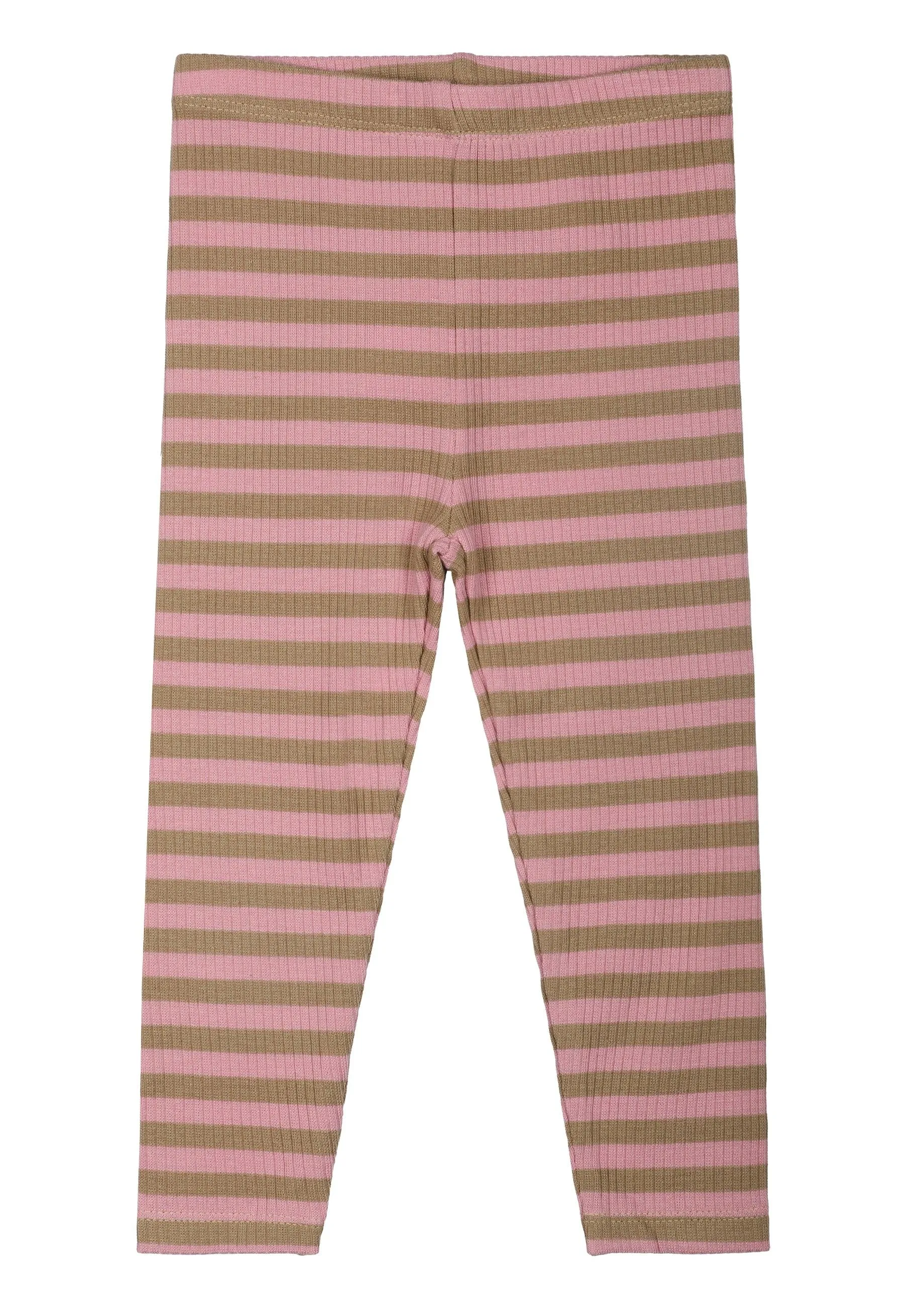 THE NEW - Baby Rib Leggings - Bio-Baumwolle (Blue Fog / Pink Nectar)