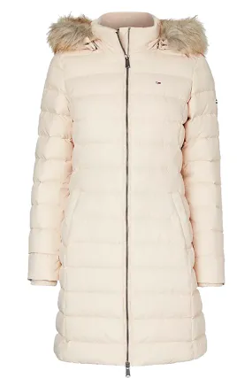 Tommy Hilfiger Women Essential Down Coat Smooth Stone