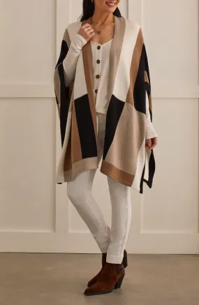 Tribal Poncho Cape Sweater