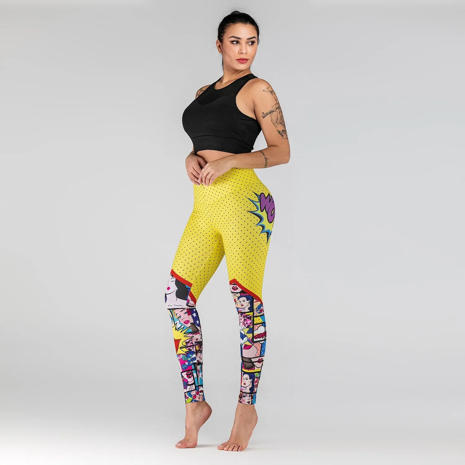 Women Leggings Workout Leggings High Waist Leggins