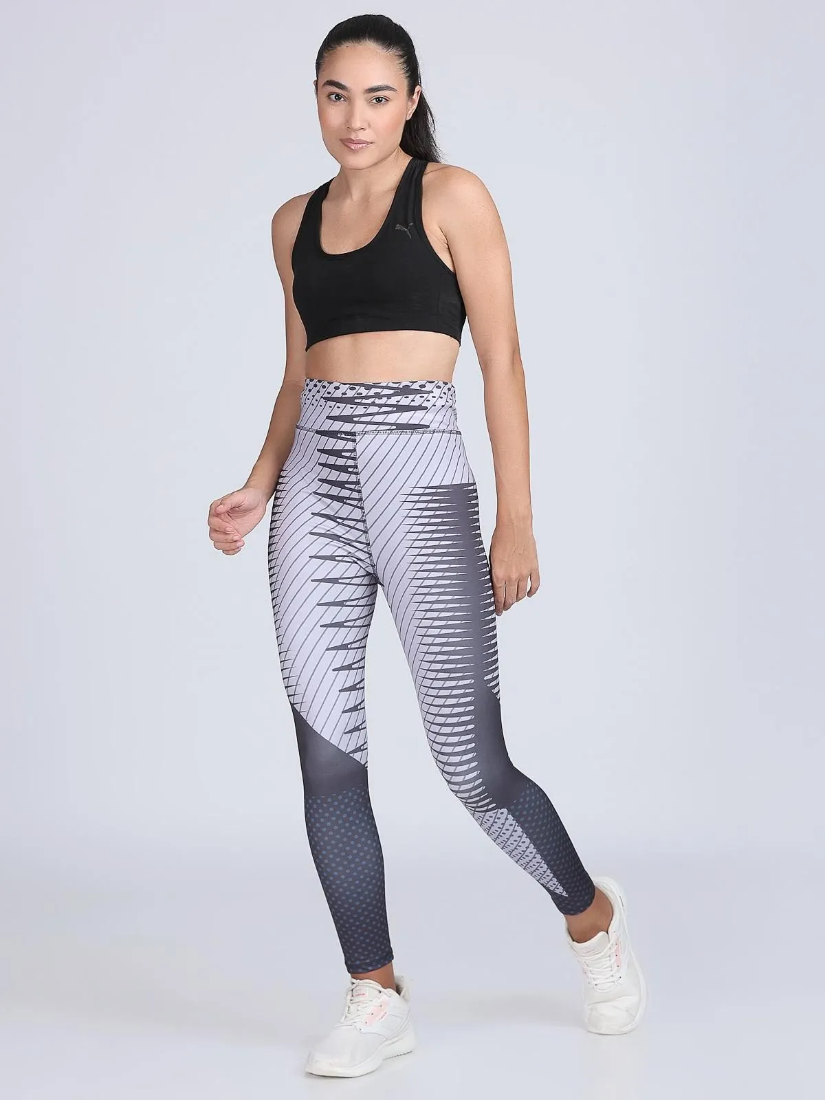 Women's 4-Way Stretch Yoga Pants with Striking Graphic Print – Elevate Your Style and Performance