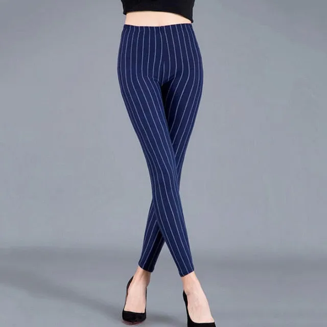 Women's leggings with a unique stretch design.