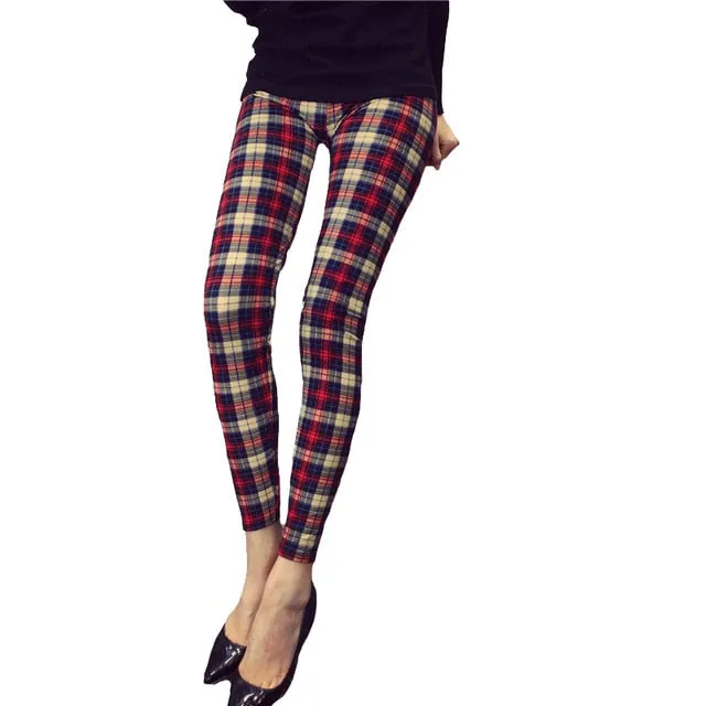 Women's leggings with a unique stretch design.