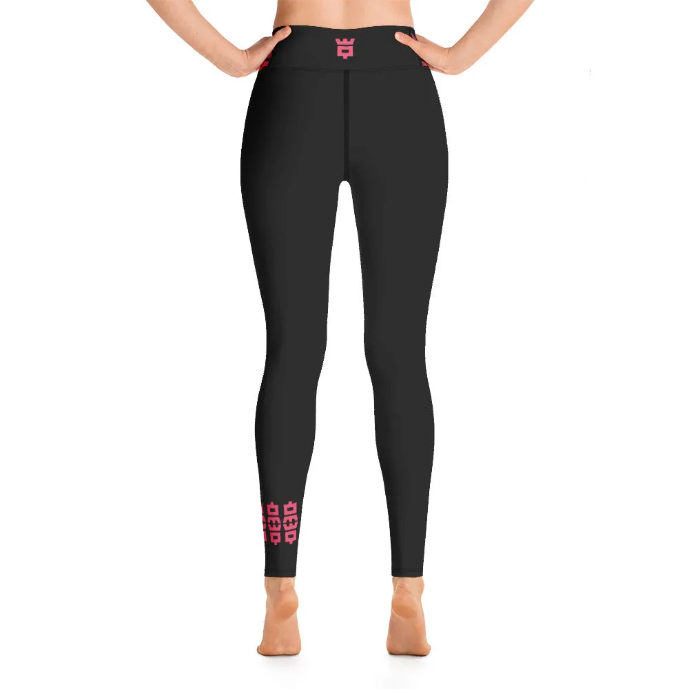 Yoga Leggings donna neri QS