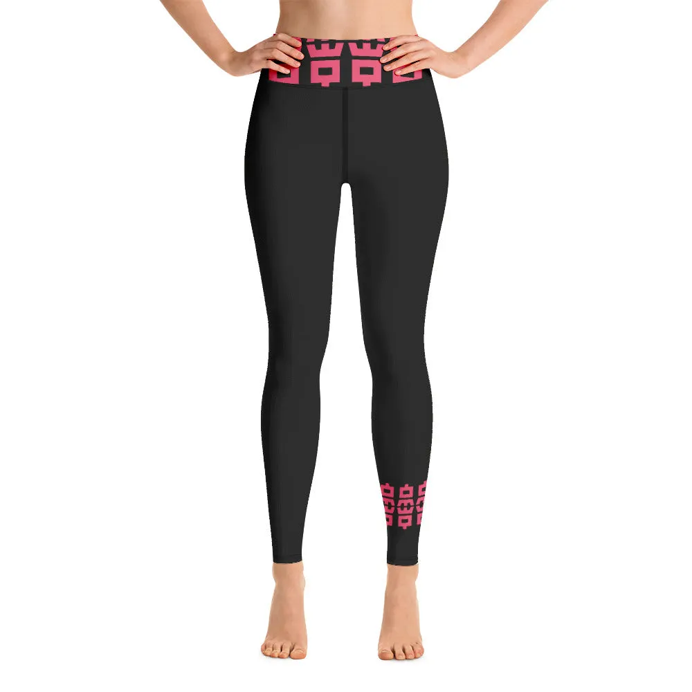 Yoga Leggings donna neri QS