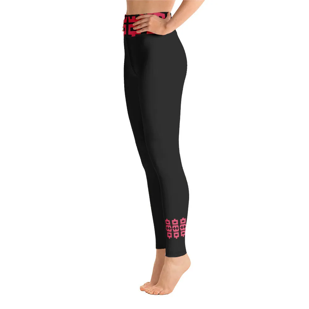 Yoga Leggings donna neri QS