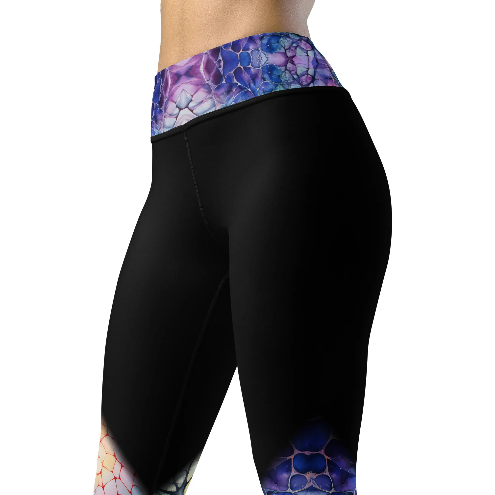 Yoga Leggings Happiness at Molecular Level