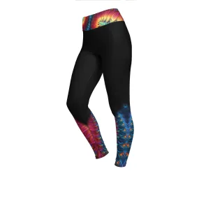 Yoga Leggings Microscopic Fern