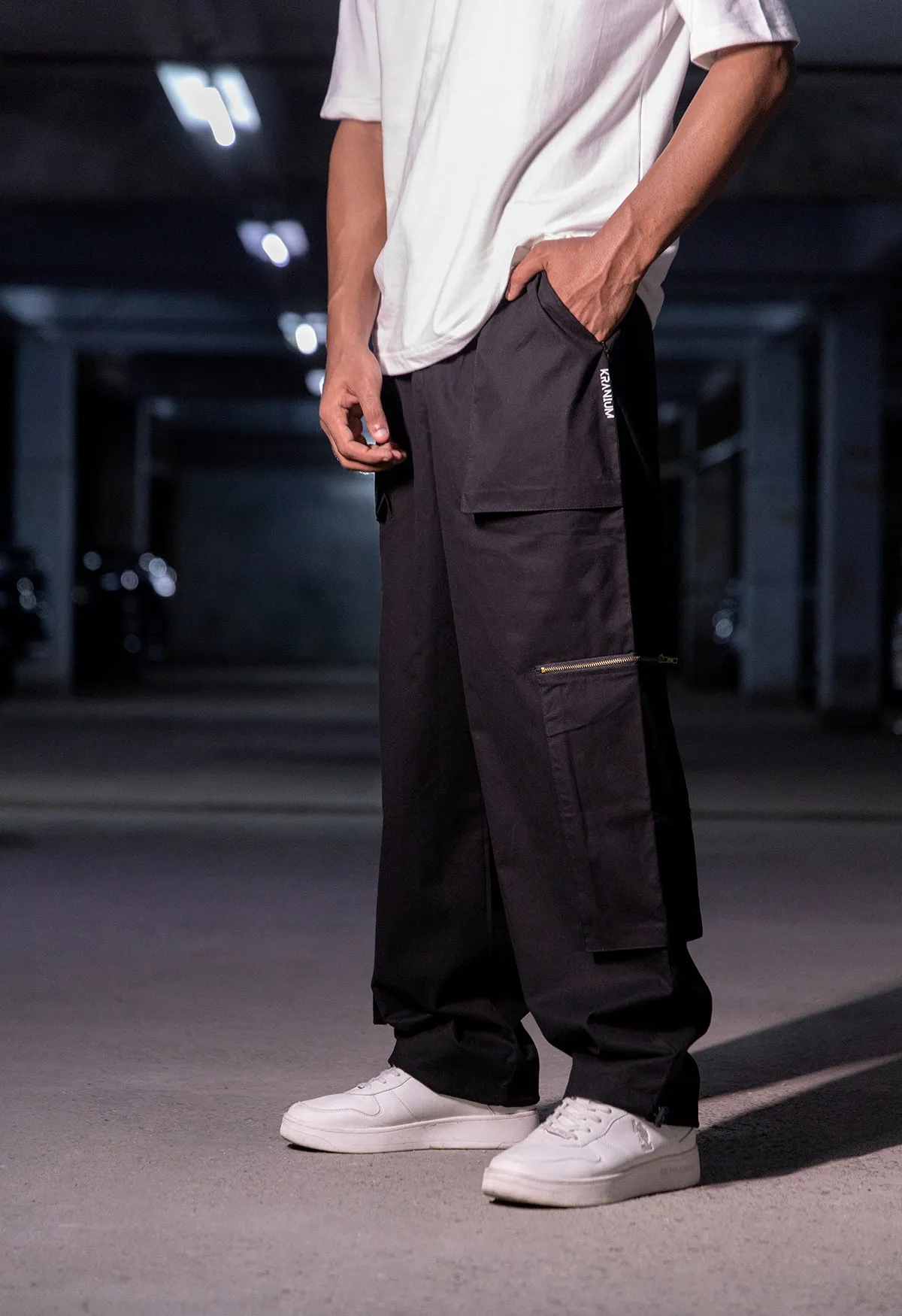 Zappers Black Cargo Pants