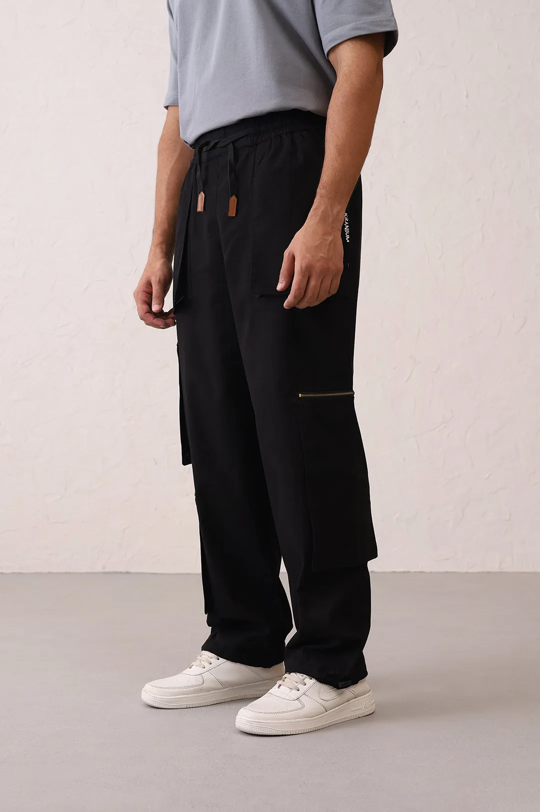 Zappers Black Cargo Pants